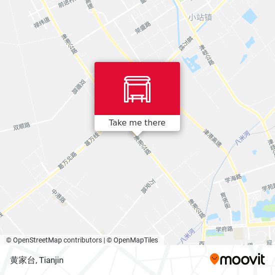黄家台 map