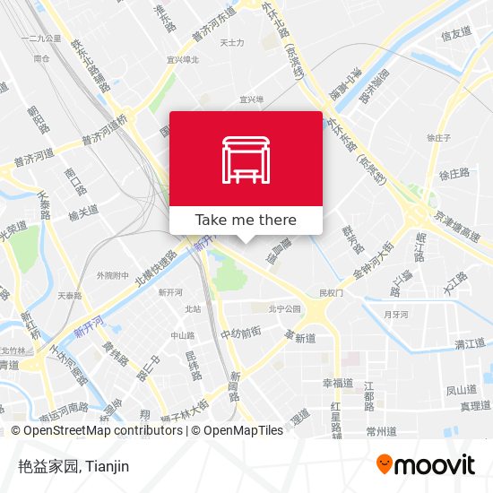 艳益家园 map
