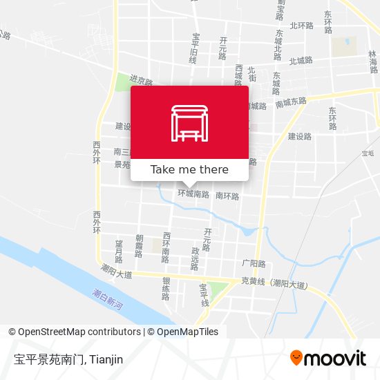 宝平景苑南门 map