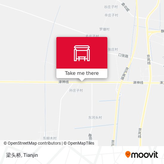 梁头桥 map