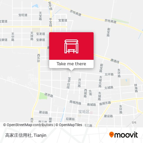 高家庄信用社 map