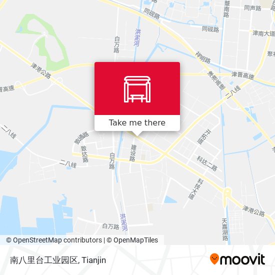 南八里台工业园区 map