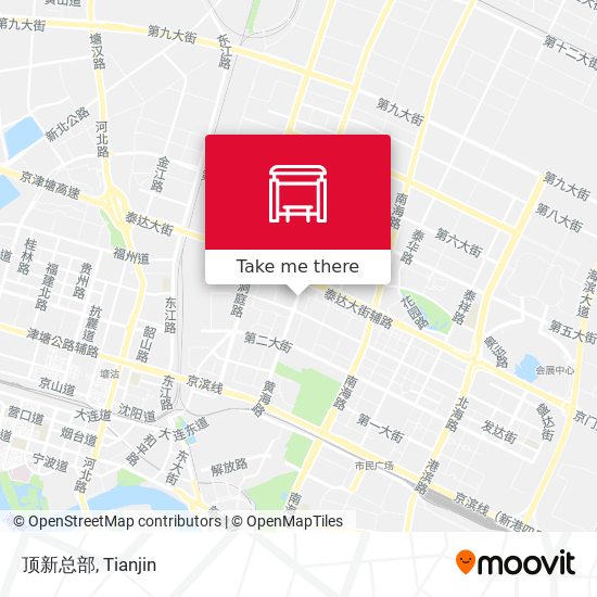 顶新总部 map