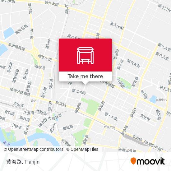 黄海路 map