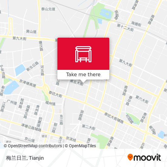 梅兰日兰 map