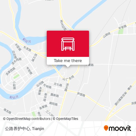 公路养护中心 map
