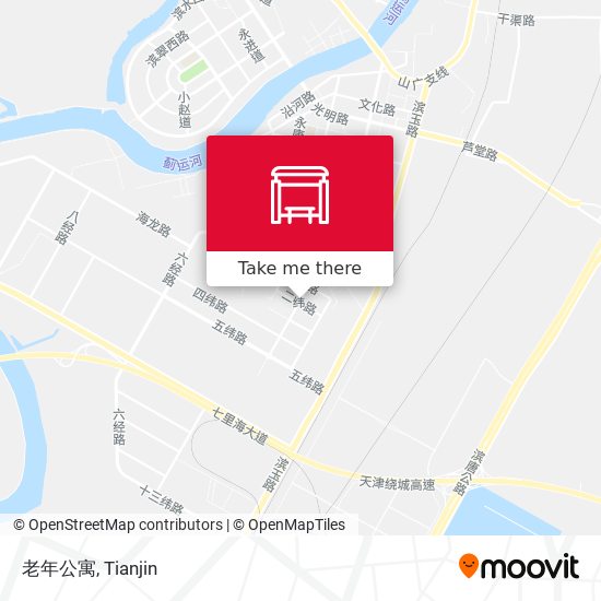 老年公寓 map