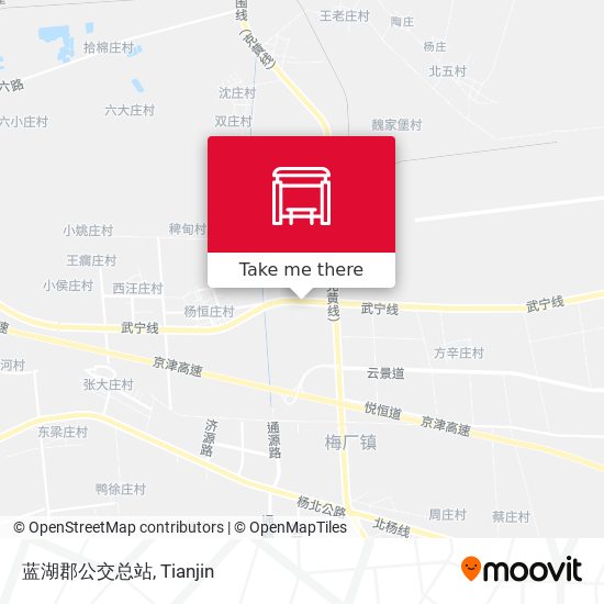 蓝湖郡公交总站 map
