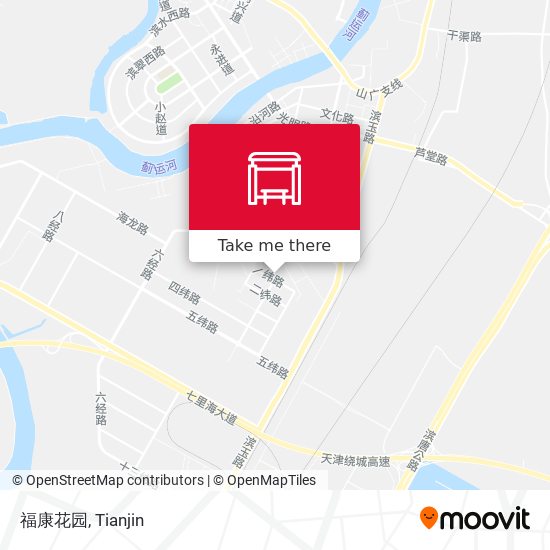 福康花园 map