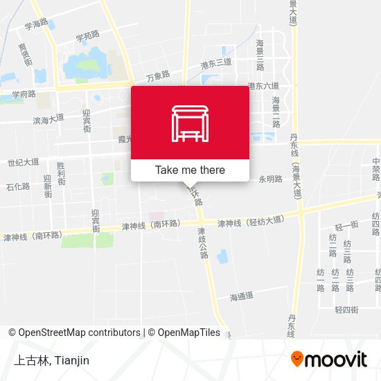 上古林 map