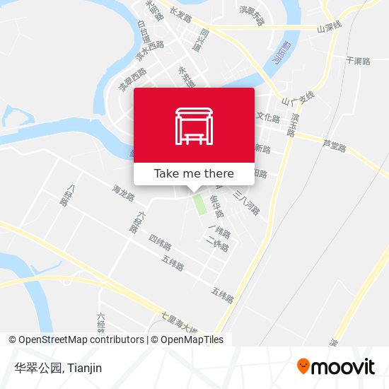 华翠公园 map
