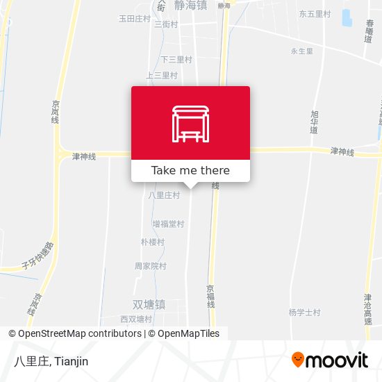 八里庄 map