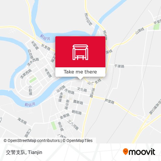 交警支队 map