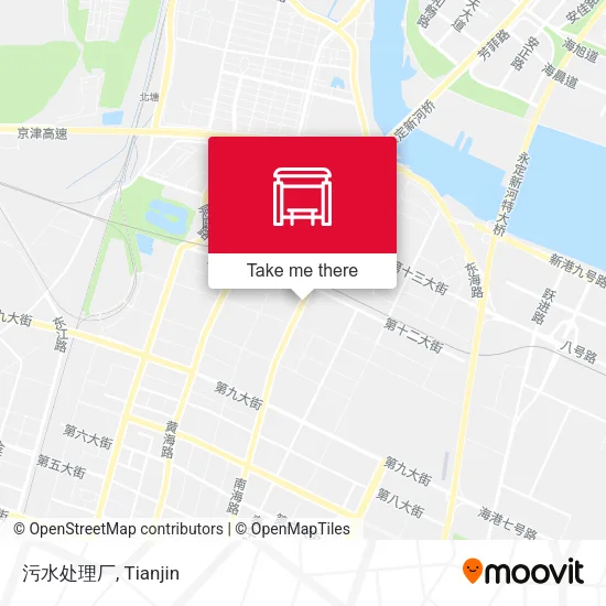 污水处理厂 map