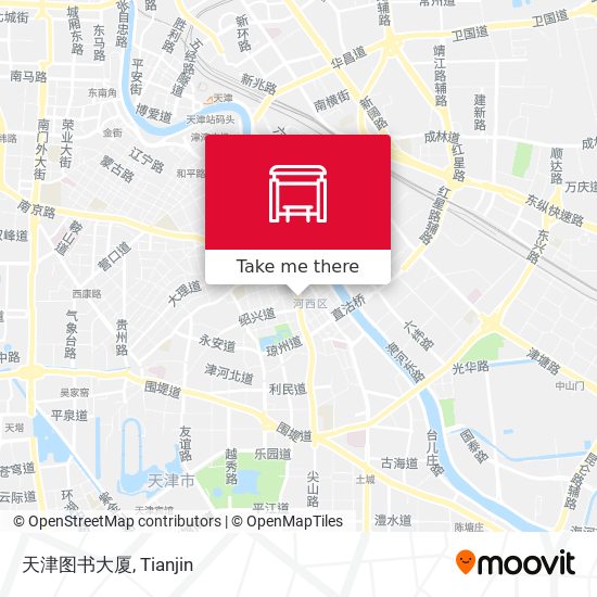 天津图书大厦 map