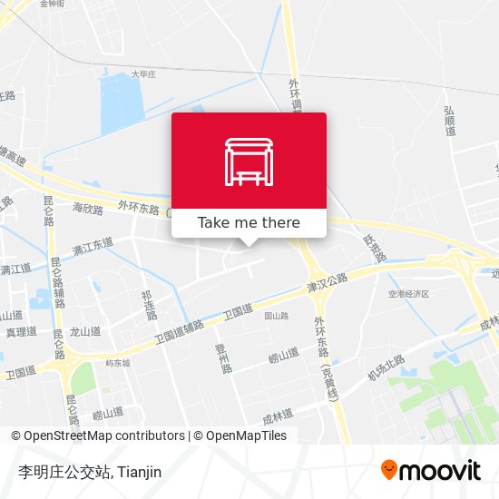李明庄公交站 map