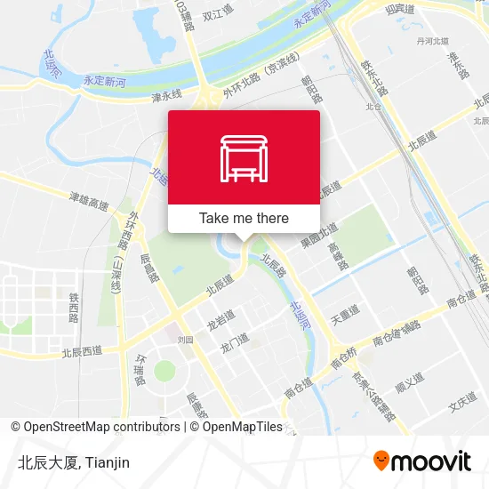 北辰大厦 map