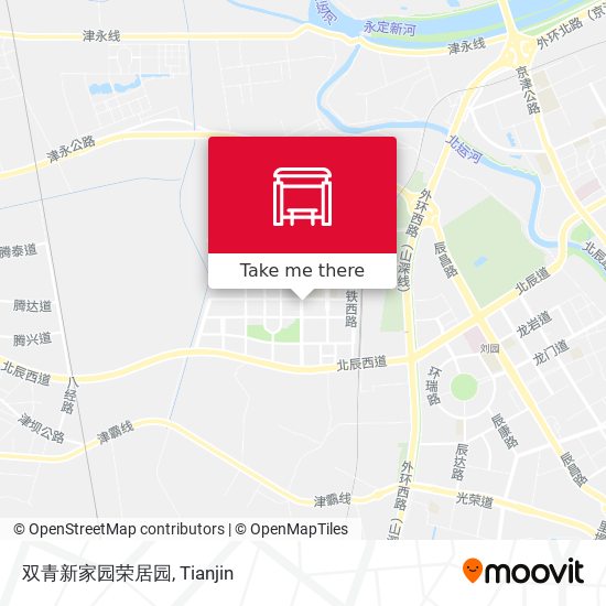 双青新家园荣居园 map