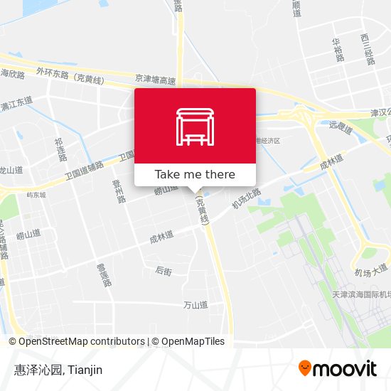 惠泽沁园 map