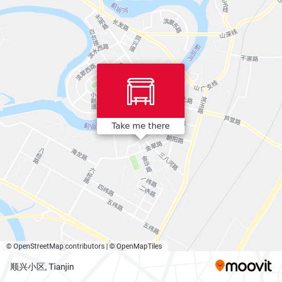 顺兴小区 map