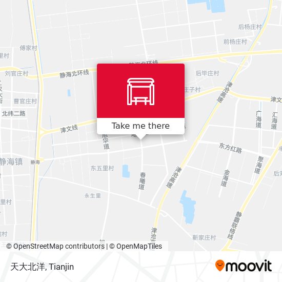 天大北洋 map