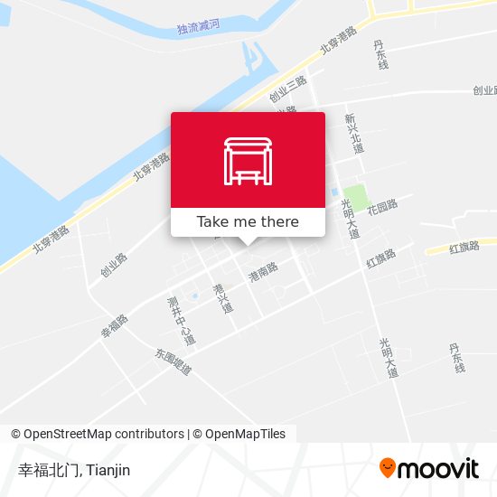 幸福北门 map