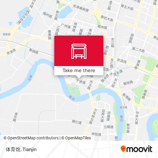 体育馆 map