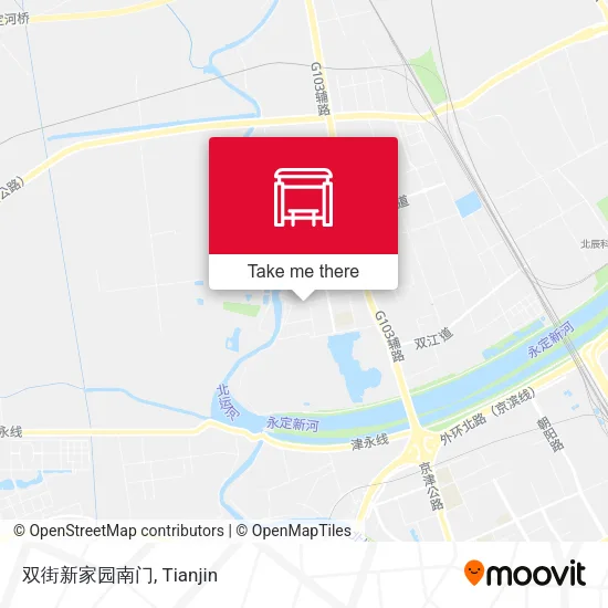 双街新家园南门 map
