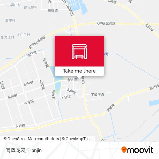 喜凤花园 map