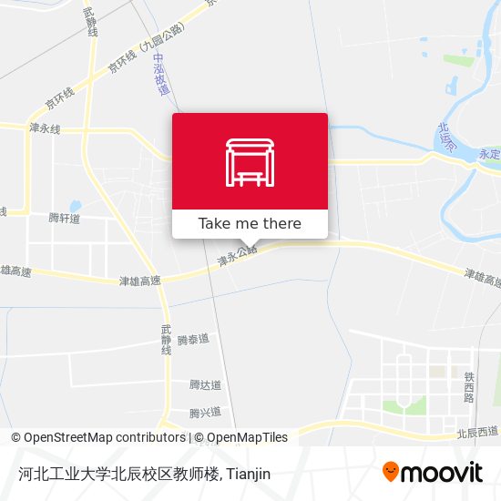 河北工业大学北辰校区教师楼 map