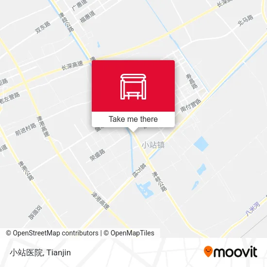 小站医院 map