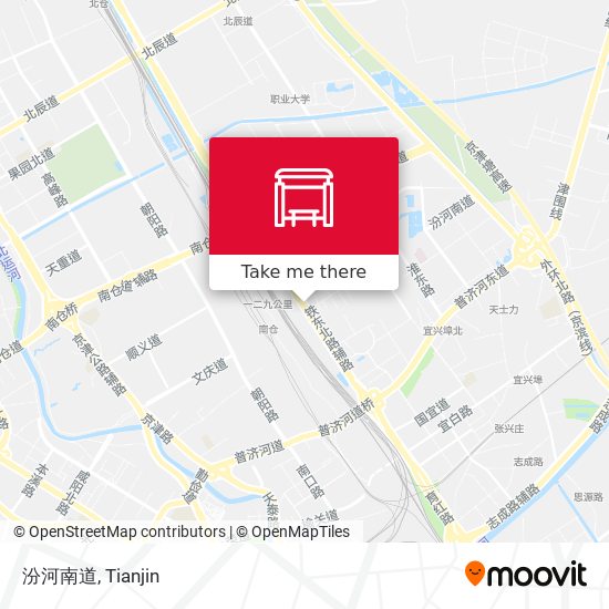 汾河南道 map