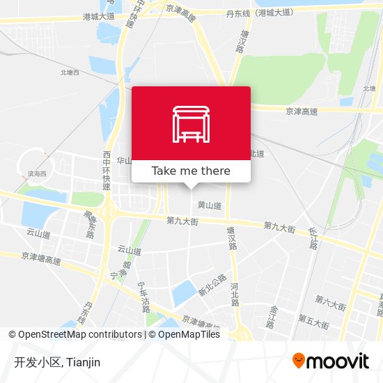 开发小区 map