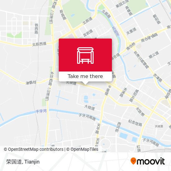 荣国道 map