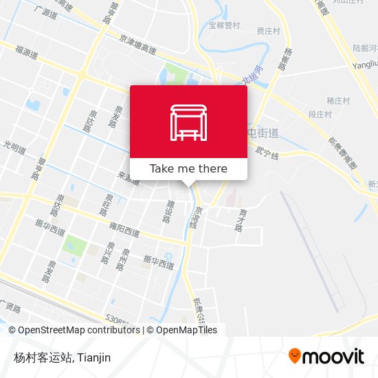 杨村客运站 map