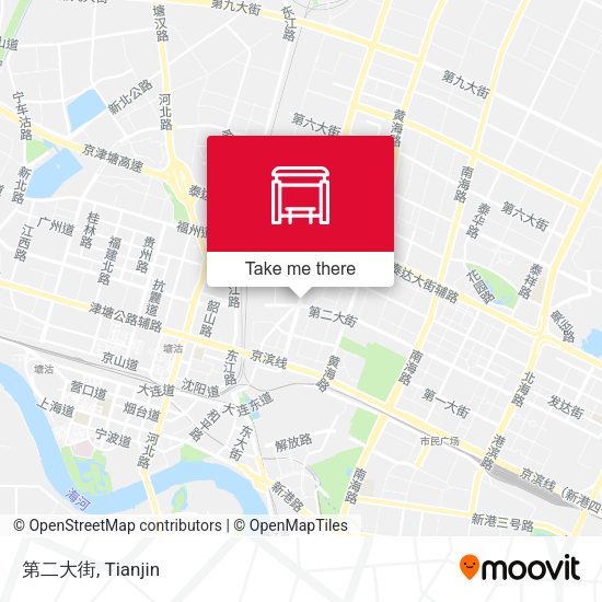 第二大街 map