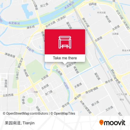 果园南道 map