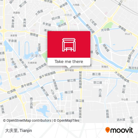 大庆里 map