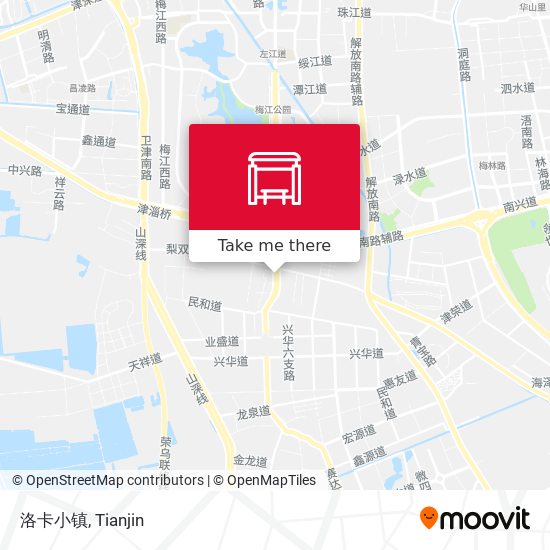 洛卡小镇 map