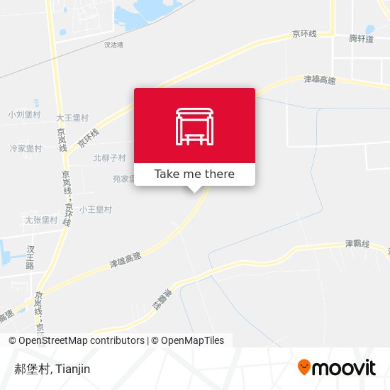郝堡村 map