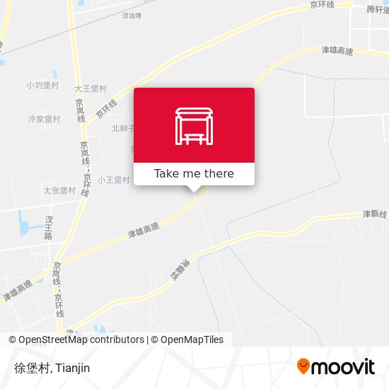徐堡村 map