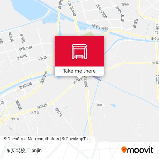 东安驾校 map