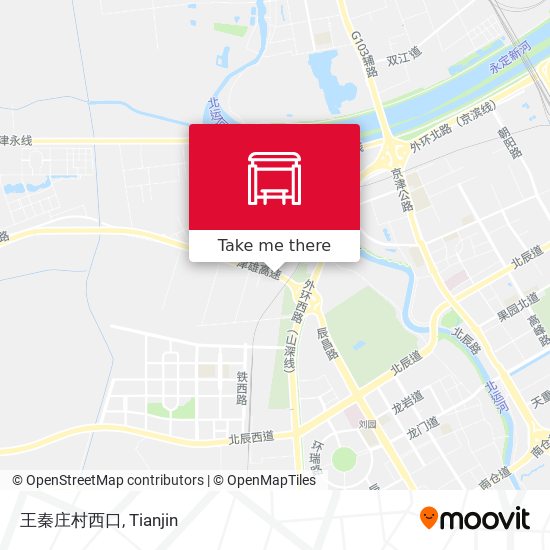 王秦庄村西口 map