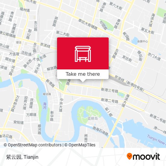 紫云园 map