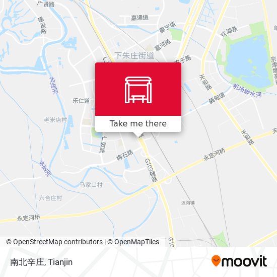 南北辛庄 map
