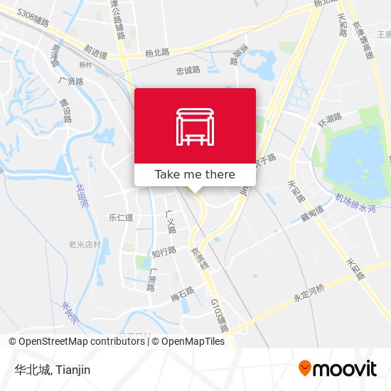 华北城 map