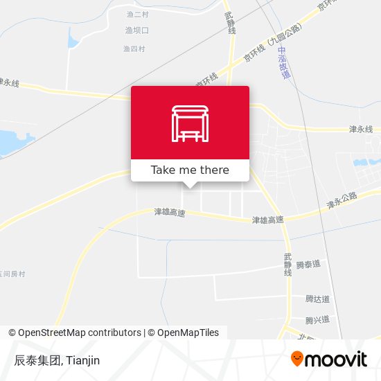 辰泰集团 map