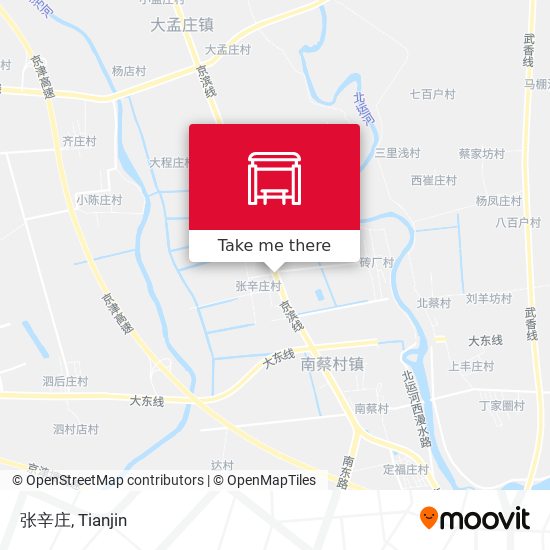 张辛庄 map