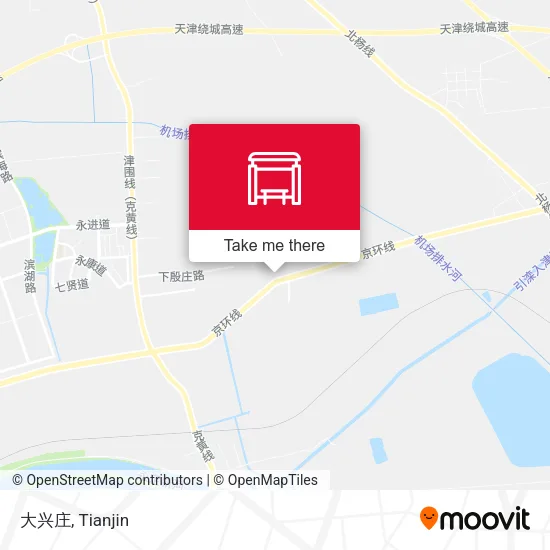 大兴庄 map