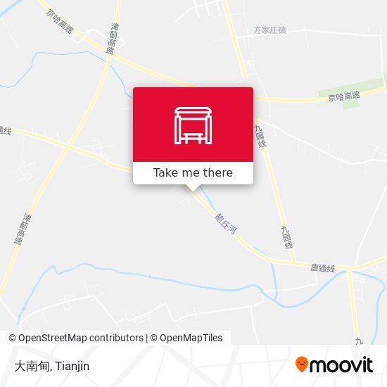 大南甸 map